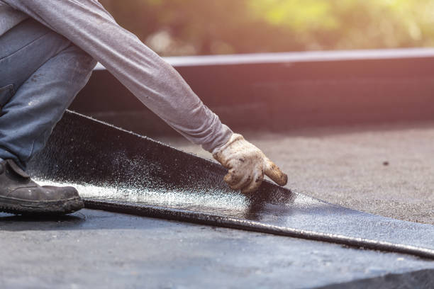 Professional Waterproofing technician working in Rockford, MN
